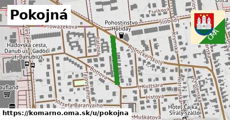 ilustrácia k Pokojná, Komárno - 160 m