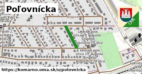 Poľovnícka, Komárno