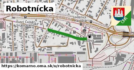 Robotnícka, Komárno