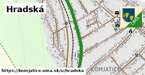 ilustrácia k Hradská, Komjatice - 1,47 km