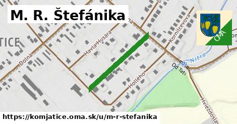 M. R. Štefánika, Komjatice