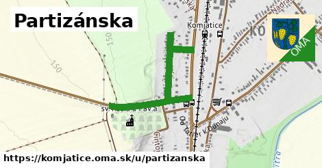 ilustrácia k Partizánska, Komjatice - 0,82 km