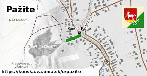 ilustrácia k Pažite, Konská, okres ZA - 82 m