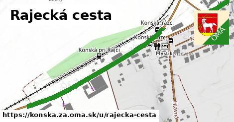 ilustrácia k Rajecká cesta, Konská, okres ZA - 597 m