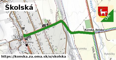 ilustrácia k Školská, Konská, okres ZA - 1,04 km