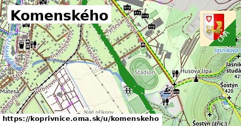 Komenského, Kopřivnice