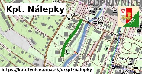 Kpt. Nálepky, Kopřivnice