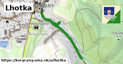 ilustrácia k Lhotka, Koryčany - 0,88 km