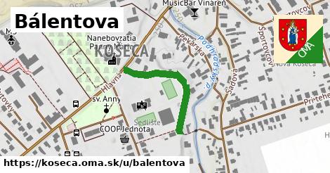 ilustrácia k Bálentova, Košeca - 262 m