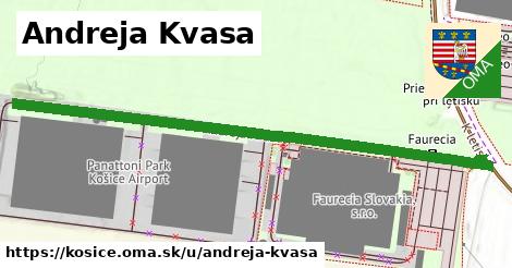 ilustrácia k Andreja Kvasa, Košice - 0,72 km