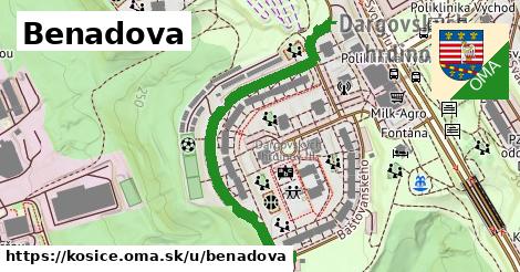 ilustrácia k Benadova, Košice - 497 m
