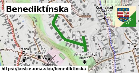 ilustrácia k Benediktínska, Košice - 356 m