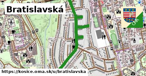 Bratislavská, Košice