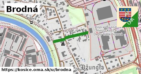 Brodná, Košice