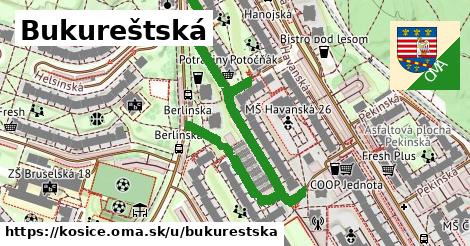 ilustrácia k Bukureštská, Košice - 651 m