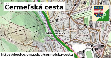 ilustrácia k Čermeľská cesta, Košice - 1,74 km