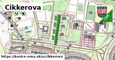 ilustrácia k Cikkerova, Košice - 193 m