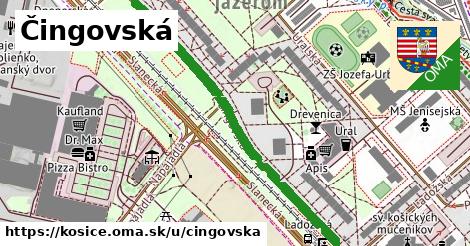 ilustrácia k Čingovská, Košice - 575 m