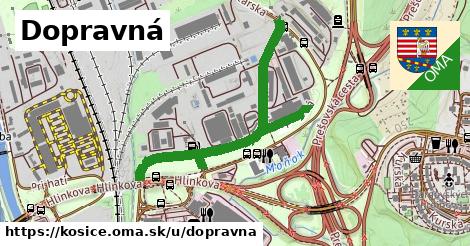 ilustrácia k Dopravná, Košice - 1,04 km