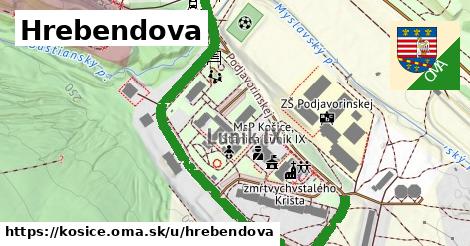 Hrebendova, Košice