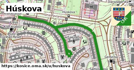 Húskova, Košice