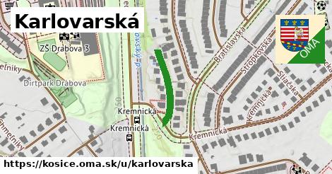 ilustrácia k Karlovarská, Košice - 172 m