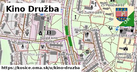 ilustrácia k Kino Družba, Košice - 100 m