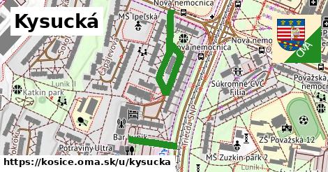 Kysucká, Košice