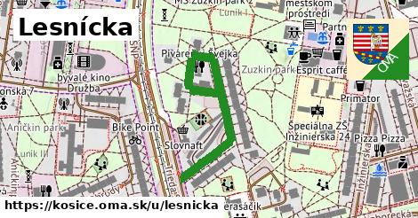 Lesnícka, Košice