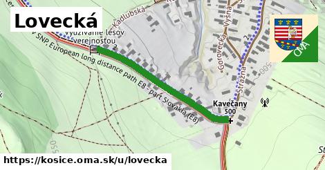 Lovecká, Košice