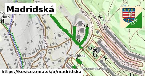 ilustrácia k Madridská, Košice - 492 m