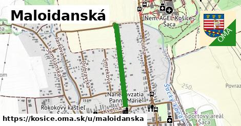 ilustrácia k Maloidanská, Košice - 532 m
