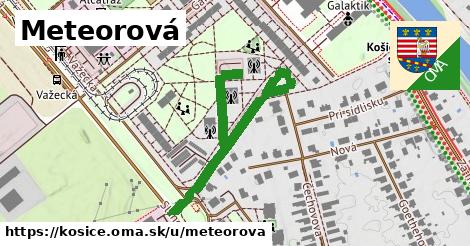 Meteorová, Košice