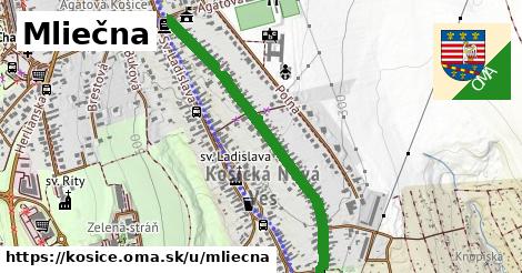 ilustrácia k Mliečna, Košice - 0,91 km