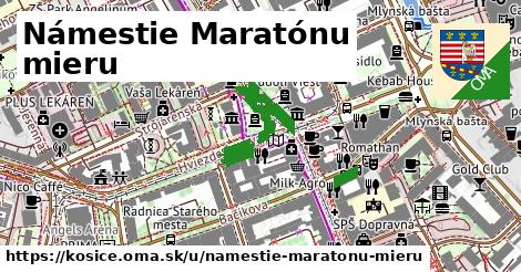 Námestie Maratónu mieru, Košice