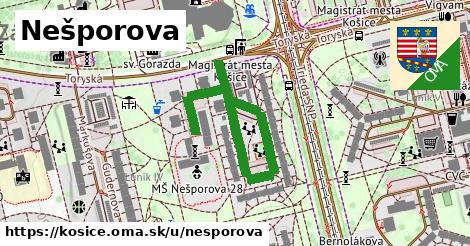 ilustrácia k Nešporova, Košice - 508 m