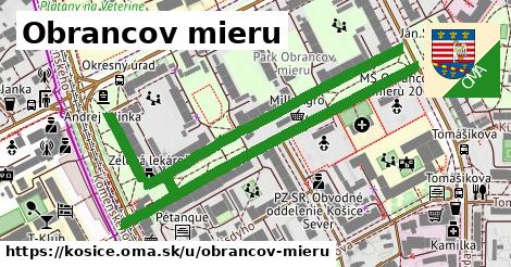 ilustrácia k Obrancov mieru, Košice - 1,06 km