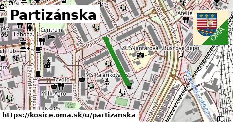 Partizánska, Košice
