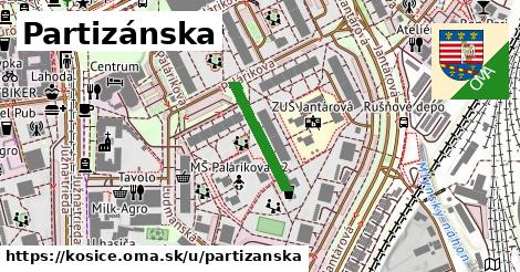 Partizánska, Košice