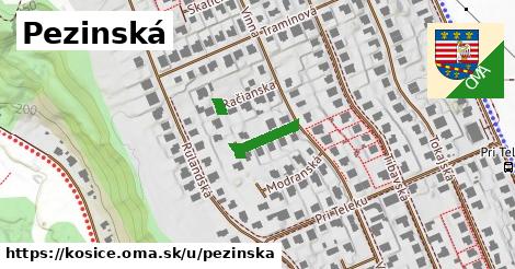 ilustrácia k Pezinská, Košice - 139 m