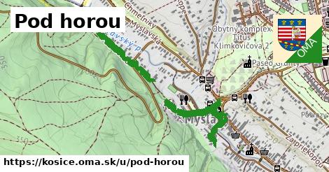 ilustrácia k Pod horou, Košice - 0,94 km