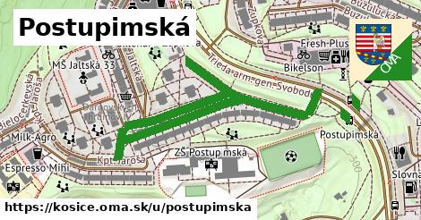 ilustrácia k Postupimská, Košice - 0,80 km