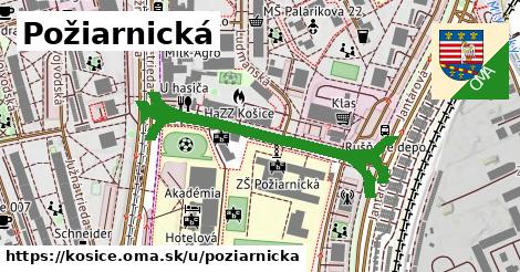 ilustrácia k Požiarnická, Košice - 680 m