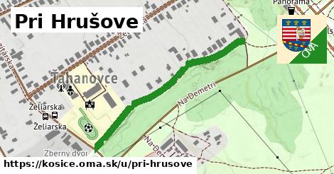 Pri Hrušove, Košice