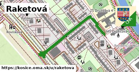 ilustrácia k Raketová, Košice - 458 m