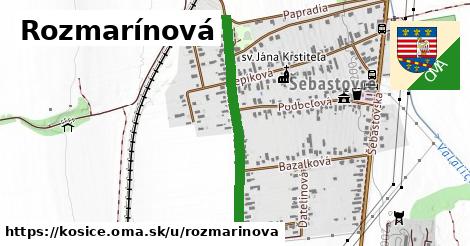 ilustrácia k Rozmarínová, Košice - 684 m
