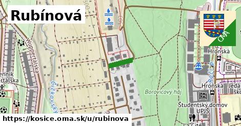 ilustrácia k Rubínová, Košice - 75 m