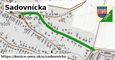 ilustrácia k Sadovnícka, Košice - 553 m