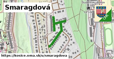 Smaragdová, Košice