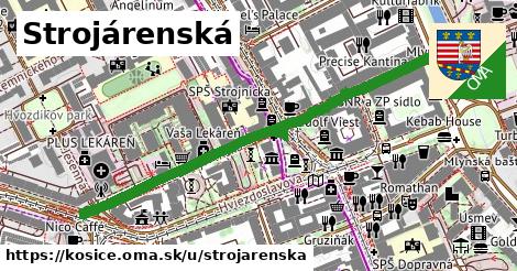 ilustrácia k Strojárenská, Košice - 590 m